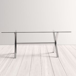 Wade logan store glass dining table